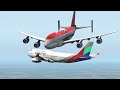 Pilot Become Hero After Saving Two Big Airplanes From Mid-Air Collision | X-Plane 11