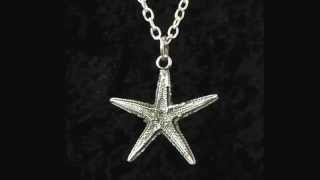 Starfish Pendant by Handcrafted symbolic jewellery UK