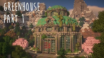 Minecraft | How to build a Greenhouse for all in Game Plants in 1.21 (Part 1)