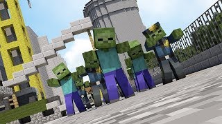 Minecraft сериал: День 1 Зомби Апокалипсис Minecraft сериал: День 1 Зомби Апокалипсис
