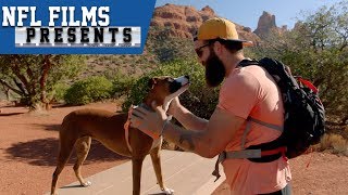 Joe Hawleys Retirement Journey With His Dog man Van Dog Blog  Nfl Films Presents