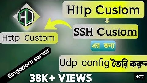 Free http custom config file generate কিভাবে http custom এর ফাইল তৈরি করবো দেখে নেন ফ্রি নেট