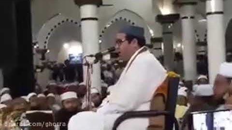 شاهکار استاد سید جواد حسینی  در کشور بنگلادیش سوره حمد و اول بقره به یک نفس که بیندگان را بوجداورد
