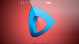 12.Design 3D Triangular Logo in Powerpoint|PowerPoint Presentation|Graphic Design|Free Template