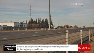 Safety City weighs in on Alberta government's proposed higher highway speed limits | Rogers tv