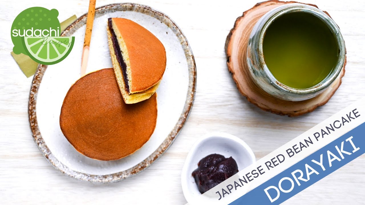 Japanese Dorayaki Recipe (red bean pancake)