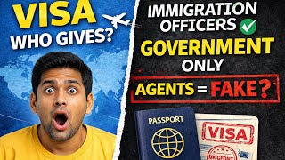 🔥Big Visa Secret! 😱How to Apply ||Who Really Gives Visa? 😳 #reels #viral #trend #motivation #abroad 