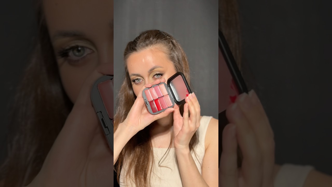 Макияж губ карандашом для глаз 🤔 Как вам? #makeuptutorial #makeup #макияж #косметика #образ