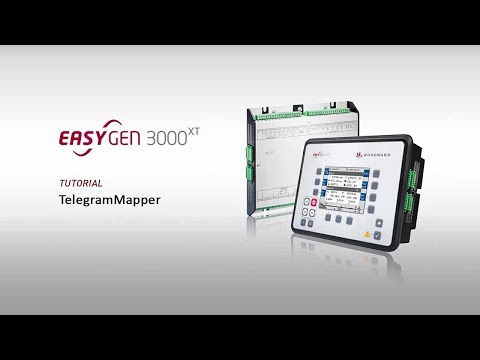 Woodward easygen-3000XT training Part 3: Installing using telegram mapper software