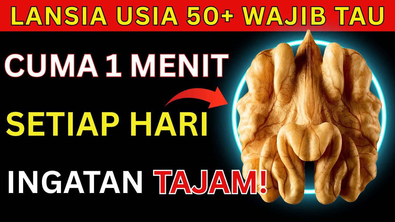 Cukup 1 Menit Sehari ‼️ Latihan Ini Bantu Memulihkan Ingatan Seperti Dulu!