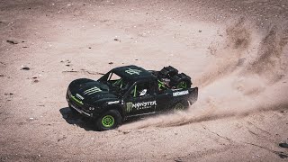 Traxxas Unlimited Desert Racer 1/7 Trophy Truck UDR Beach Run  Monster energy Custom Body screenshot 4