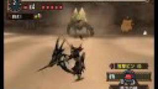 【MHP2】　覇弓+W火事場 - 村ラージャン