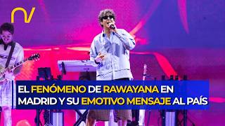¡CARACAS EN MADRID! Rawayana agota el Movistar Arena y dedica emotivo mensaje a Venezuela