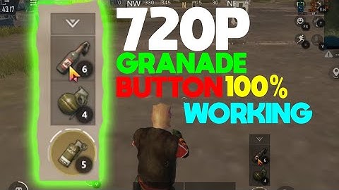 How to FIX 720p GAMELOOP GRENADE BUTTONS on PUBG Mobile!