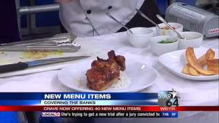 Tropical flavors from Crave restaurant