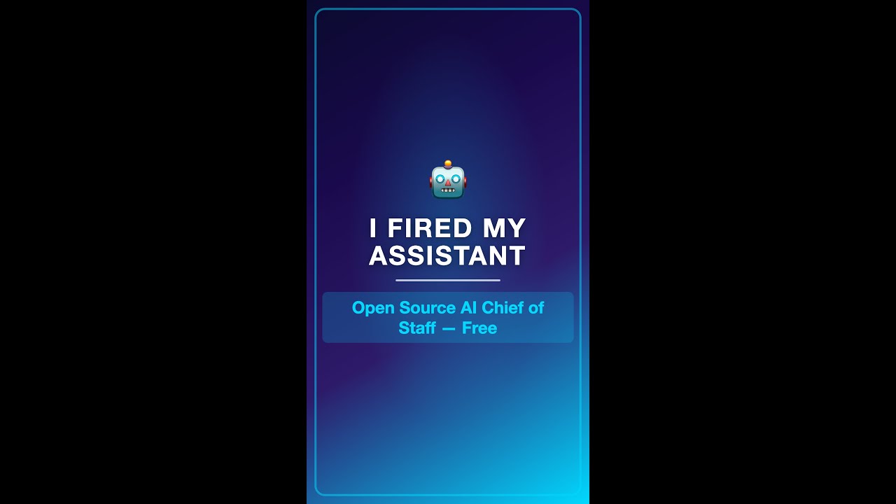 He Replaced His Human Assistant With Open Source AI (Here's How) - YouTube