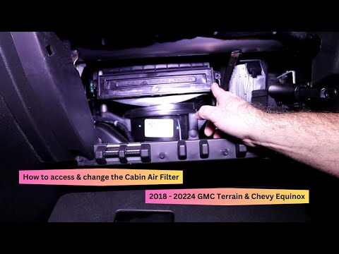 How to Change your Cabin Air filter – 2018-2024 Terrain & Equinox