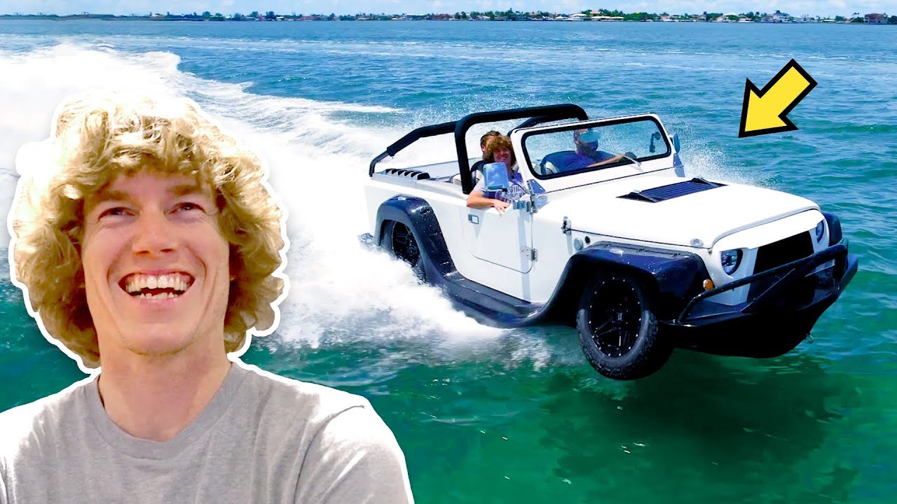 $250,000 Car Drives On Water! - YouTube