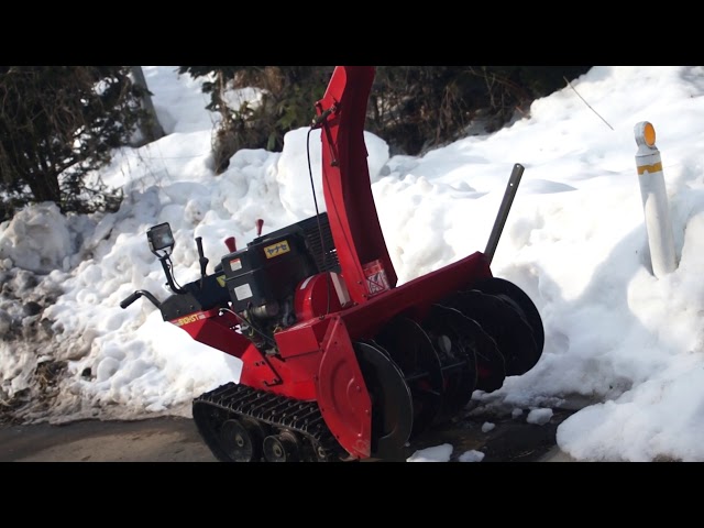 .整備・点検済☆ヤナセ除雪機８１０HST Yahoo!オークション - ヤナセ 除雪機 10馬力 810HST 整備済 中古 バッ