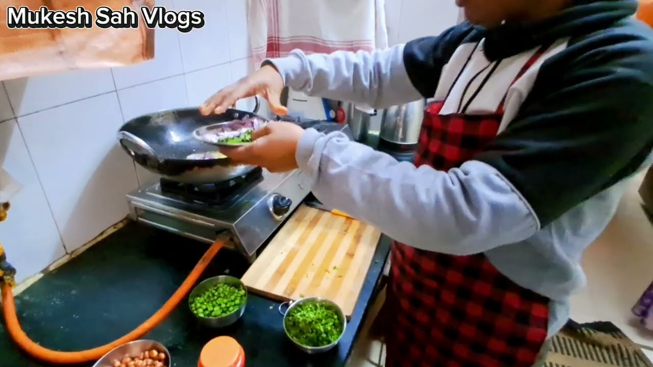 Easy Poha Cooking Recipe |Mukesh Sah Vlogs | Light breakfast recipe |