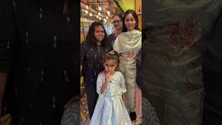 London diaries Dharshini with our lovely daughters #tooting  #restaurant #tamil