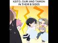 Ref:c039bGIR66U Keito, ouri and tamon in their b-side   tamon's b-side