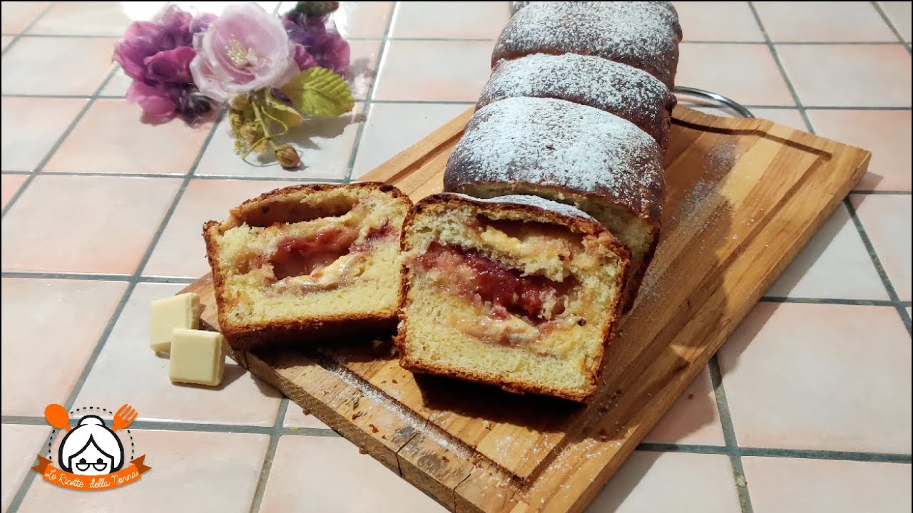 IL MITICO PAN BRIOCHE FATTO IN CASA IRRESISTIBILE CON FRAGOLE E