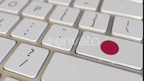 Key with Flag of Japan Switches To Key with Flag of the UK | Motion Graphics - Envato elements