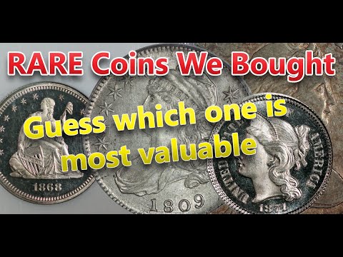 Rare Coins We Bought This Week! Which Is The Most Valuable? 