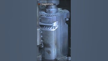 Satisfying Video |  Manufacturing Process of a Glass Bottle @JugglesCarte