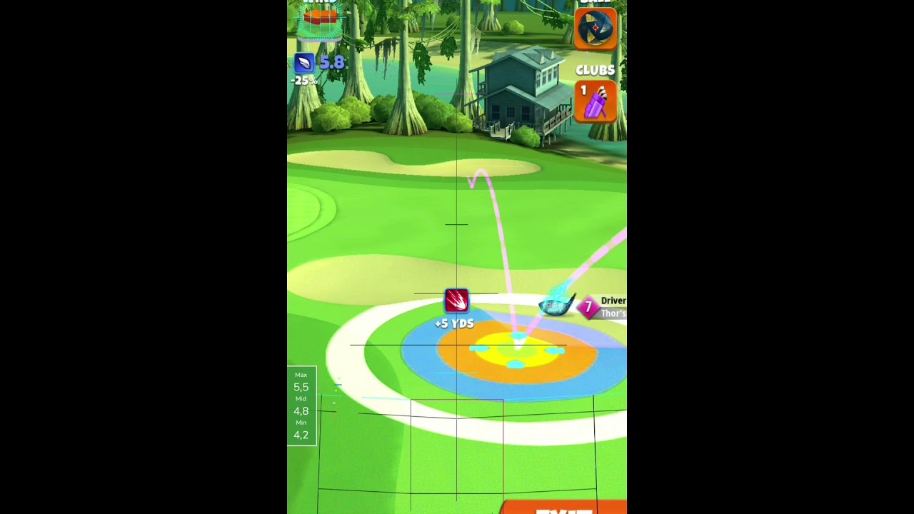 Hole 1 pro - Opening round - high-chance HIO + textguide