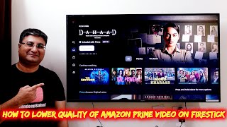 How to lower quality of Amazon Prime Video app on Amazon TV Firestick screenshot 4