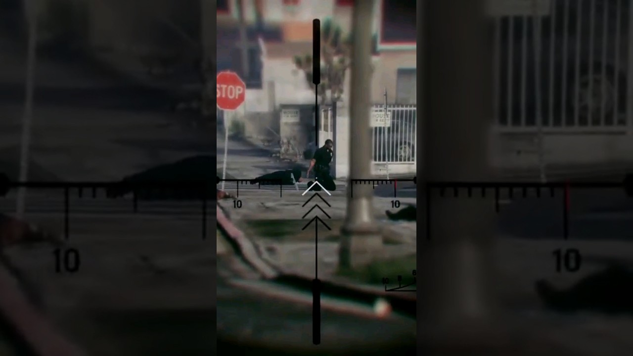 GTA V Dramatic police officer death #4