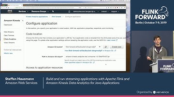 Build and run streaming applications with Apache Flink and Amazon Kinesis Data Analytics - Hausmann