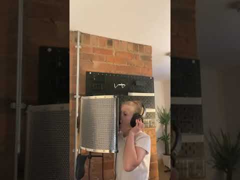 Recording Holy Roller BTS #Spiritbox #vocalcover