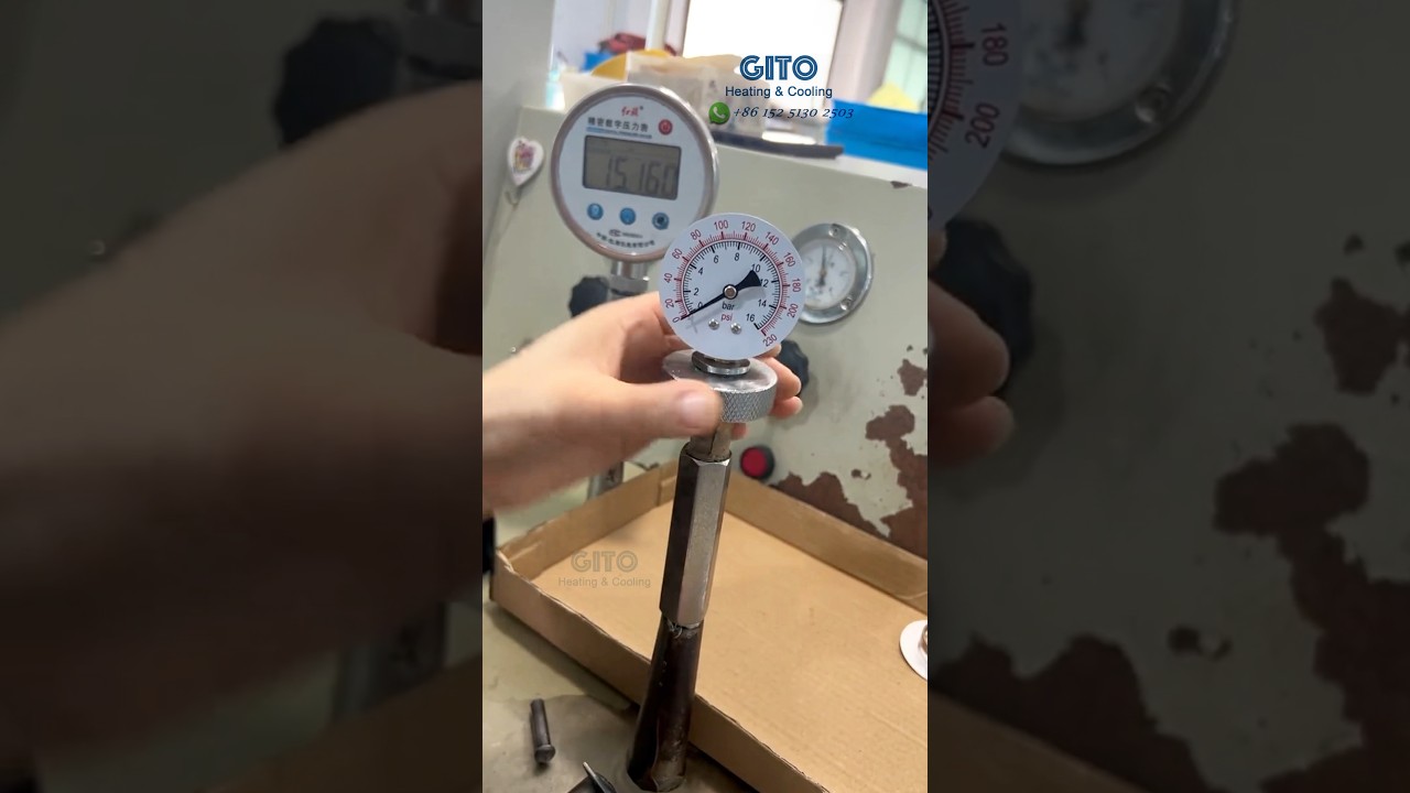 Pressure Gauge Calibration Process