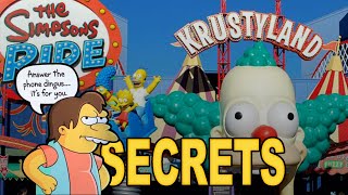 Top 5 Secrets of SPRINGFIELD at Universal Studios