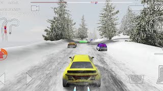 Drifting on Ice to 1st Place! - Rally Fury Rally Car Racing - android gameplay screenshot 1