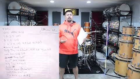 How I quickly chart drums for recording