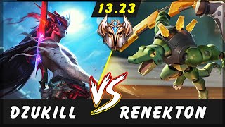 Dzukill - Yone vs Renekton TOP Patch 13.23 - Yone Gameplay