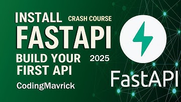 ⚡ 1. Install FastAPI & Build Your First API in 2 Minutes | FastAPI Crash Course