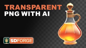 Stable Diffusion Transparent Generations: SD Forge LayerDiffusion