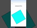 animated box using html and css