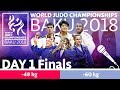 World Judo Championships 2018: Day 1 - Final Block