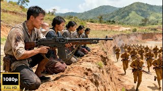 Japs kill daily for fun. A young man forms a volunteer army with miners and kills a company of Japs!