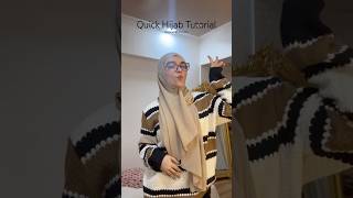 Quick Hijab Tutorial #anah #hijabtutorial #hijabstyle #hijabfashion #hijaboutfit #hijab #fyp