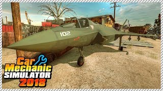 Обложка Car Mechanic Simulator 2018 Junkyard Rescue Fighter Jet Ep 32 Скачать Car Mechanic Simulator 2018 Junkyard Rescue Fighter Jet Ep 32