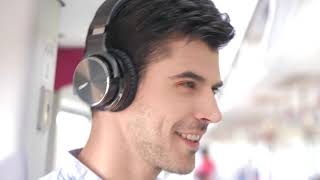 COWIN E7 PRO Active Noise Cancelling Bluetooth Headphones with Microphone and 30 Hours Playtime screenshot 5