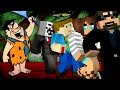 FRED FLINTSONE is going to JAIL! *Flintstones* Murder Run! in Minecraft!