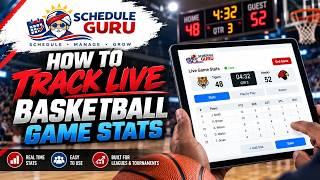 How to Track Live Basketball Game Stats with Schedule Guru